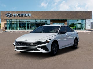 2026 Hyundai ELANTRA with Serenity White Exterior