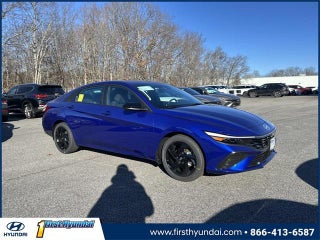 2026 Hyundai ELANTRA with Intense Blue Exterior