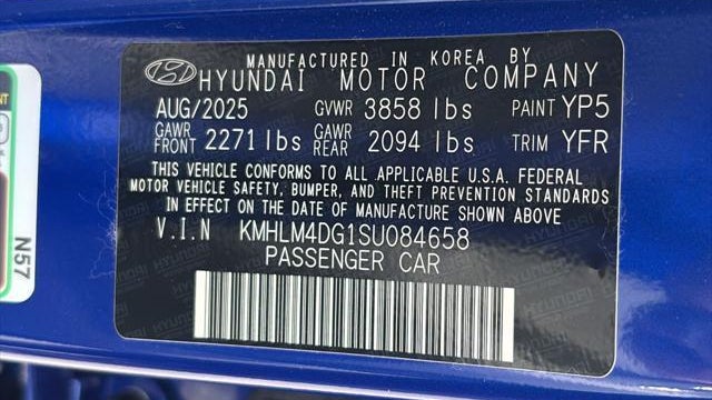 2025 Hyundai ELANTRA SEL Sport