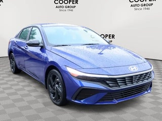 2026 Hyundai ELANTRA with Intense Blue Exterior