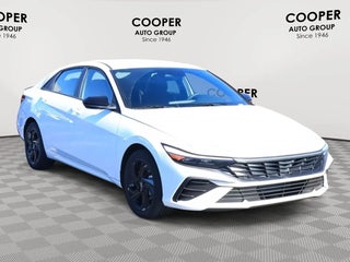 2026 Hyundai ELANTRA with Serenity White Exterior