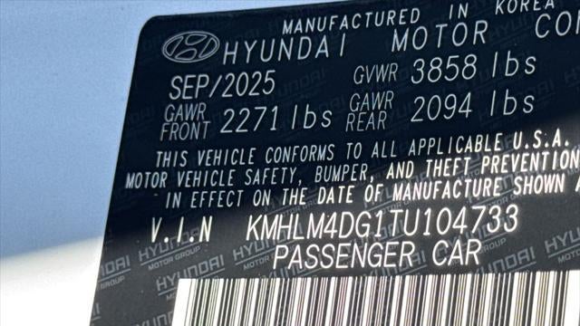 2026 Hyundai ELANTRA SEL Sport