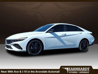 2026 Hyundai ELANTRA with Serenity White Exterior