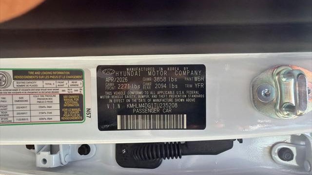 2026 Hyundai ELANTRA SEL Sport