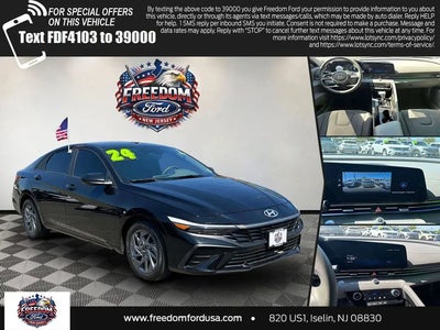 2024 Hyundai Elantra SEL 4DR Sedan