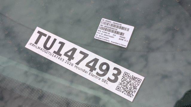 2026 Hyundai ELANTRA SEL Sport