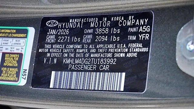 2026 Hyundai ELANTRA SEL Sport