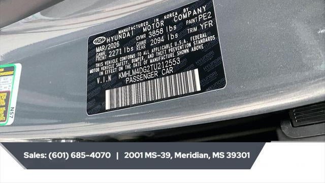 2026 Hyundai ELANTRA SEL Sport