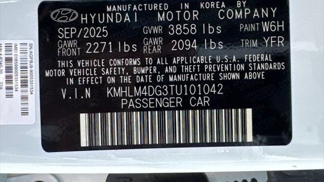 2026 Hyundai ELANTRA SEL Sport
