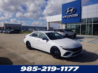 2026 Hyundai ELANTRA with Serenity White Exterior
