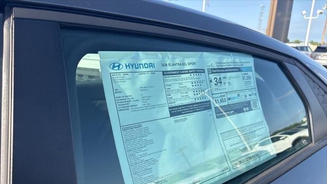 2026 Hyundai ELANTRA SEL Sport