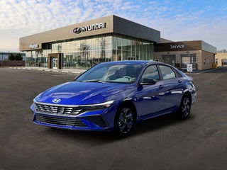 2026 Hyundai ELANTRA with Intense Blue Exterior