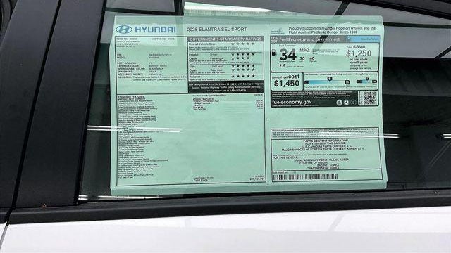 2026 Hyundai ELANTRA SEL Sport