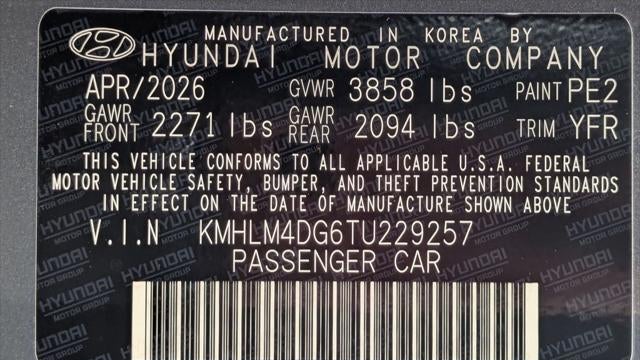 2026 Hyundai ELANTRA SEL Sport