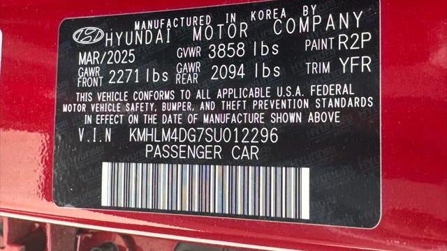2025 Hyundai ELANTRA SEL Sport