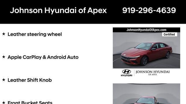 2025 Hyundai ELANTRA SEL Sport