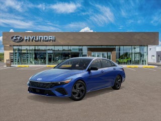 2026 Hyundai ELANTRA with Intense Blue Exterior