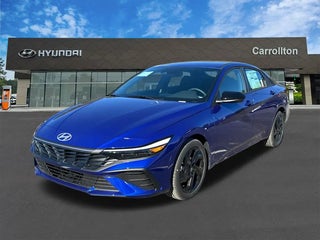 2026 Hyundai ELANTRA with Intense Blue Exterior