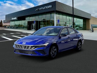 2026 Hyundai ELANTRA with Intense Blue Exterior