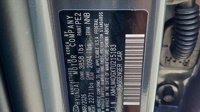 2026 Hyundai ELANTRA SEL Sport