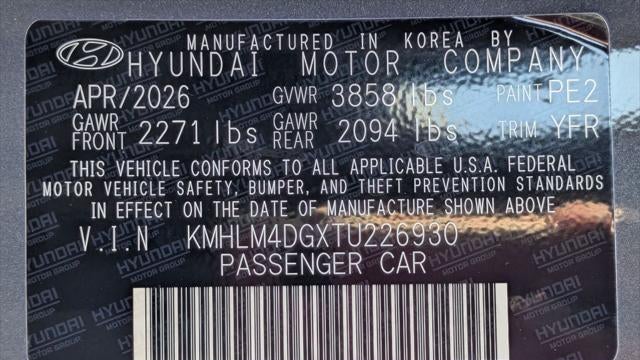 2026 Hyundai ELANTRA SEL Sport