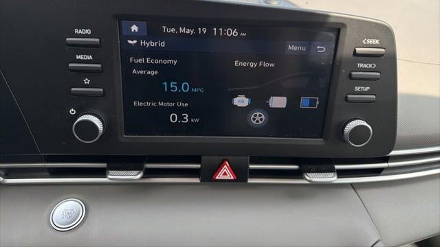 2025 Hyundai ELANTRA Hybrid Blue