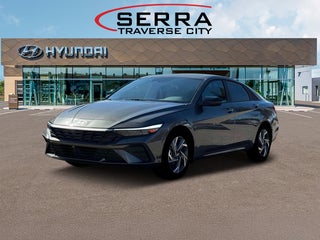 2025 Hyundai ELANTRA Hybrid with Amazon Gray Exterior