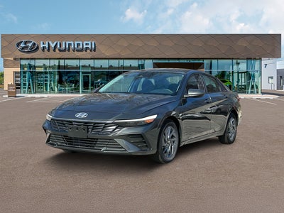 Photo of a 2025 Hyundai Elantra Hybrid Blue 4DR Sedan for sale