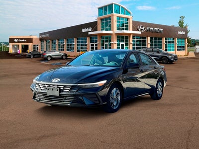 2025 Hyundai Elantra Hybrid Blue 4DR Sedan