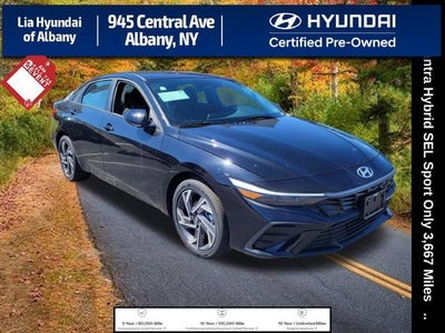 2026 Hyundai Elantra Hybrid SEL Sport 4DR Sedan