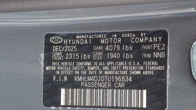 2026 Hyundai ELANTRA Hybrid Blue