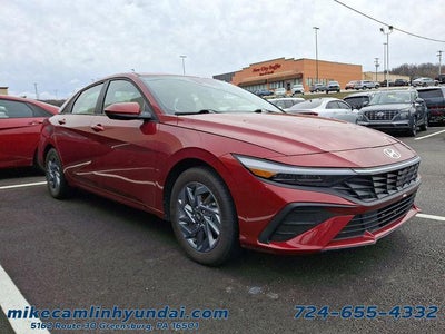 2024 Hyundai Elantra Hybrid Blue 4DR Sedan