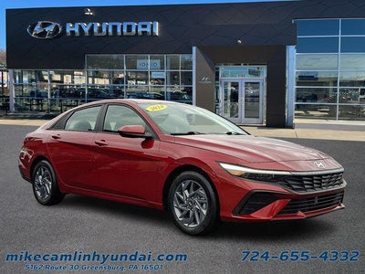 2024 Hyundai Elantra Hybrid Blue 4DR Sedan