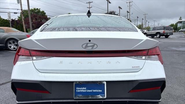 2024 Hyundai ELANTRA Hybrid Blue