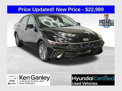 2025 Hyundai Elantra Hybrid Blue 4DR Sedan