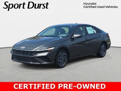 Photo of a 2025 Hyundai Elantra Hybrid Blue 4DR Sedan for sale