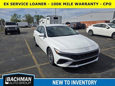 2025 Hyundai Elantra Hybrid Blue 4DR Sedan