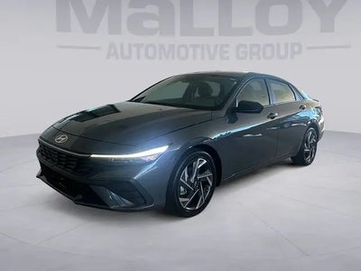 2025 Hyundai Elantra Hybrid Blue 4DR Sedan