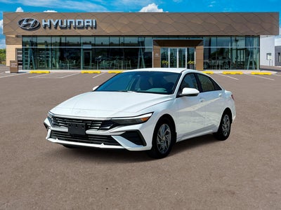 2025 Hyundai Elantra Hybrid Blue 4DR Sedan