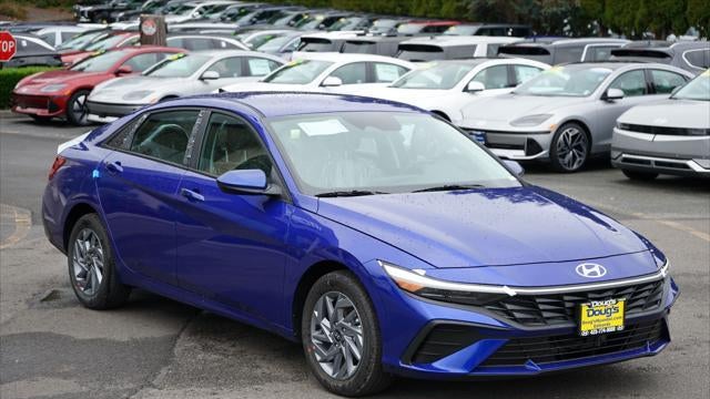 2025 Hyundai ELANTRA Hybrid Blue