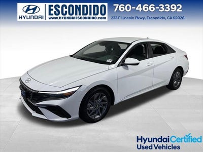 2026 Hyundai Elantra Hybrid Blue 4DR Sedan