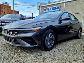 2025 Hyundai ELANTRA Hybrid with Amazon Gray Exterior