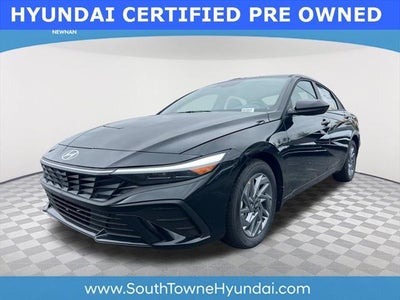 Photo of a 2025 Hyundai Elantra Hybrid Blue 4DR Sedan for sale