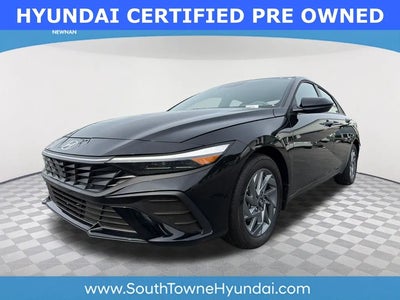 2025 Hyundai Elantra Hybrid Blue 4DR Sedan