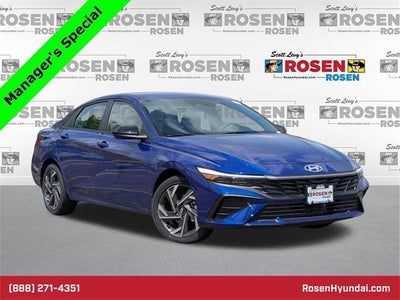 Photo of a 2025 Hyundai Elantra Hybrid SEL Sport 4DR Sedan for sale