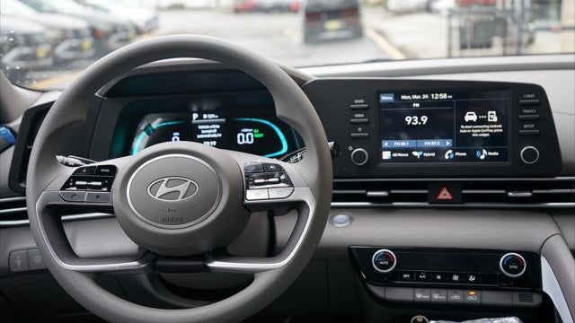 2025 Hyundai ELANTRA Hybrid Blue