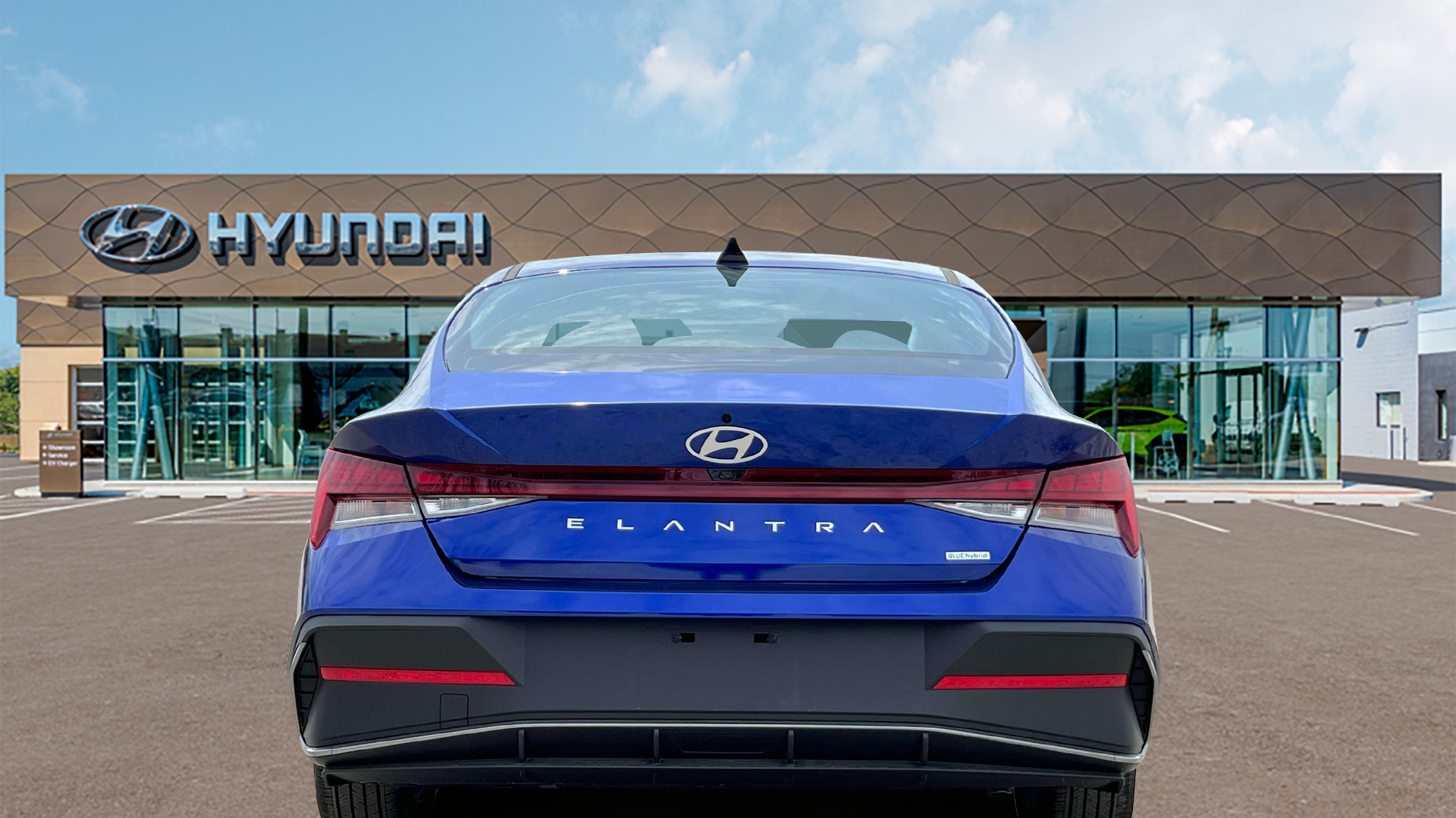 2025 Hyundai ELANTRA Hybrid Blue
