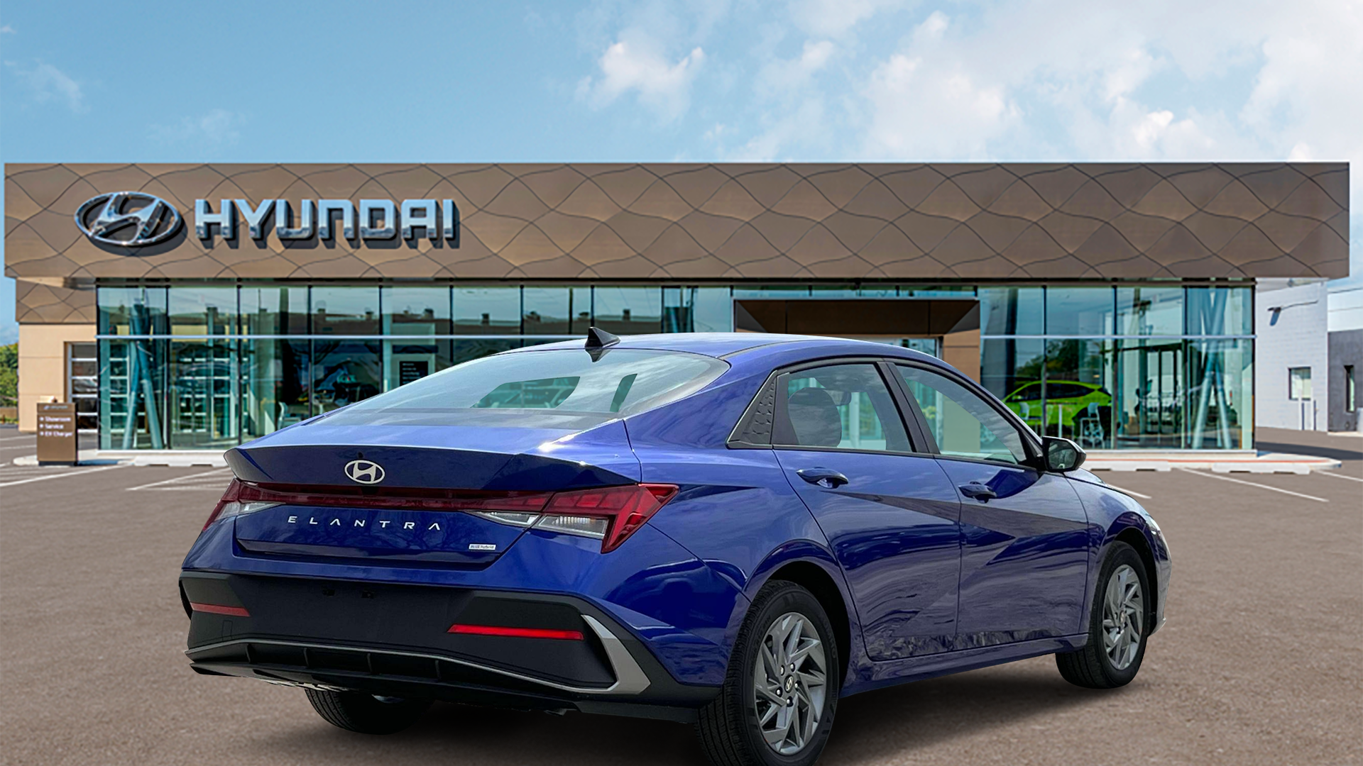 2025 Hyundai ELANTRA Hybrid Blue