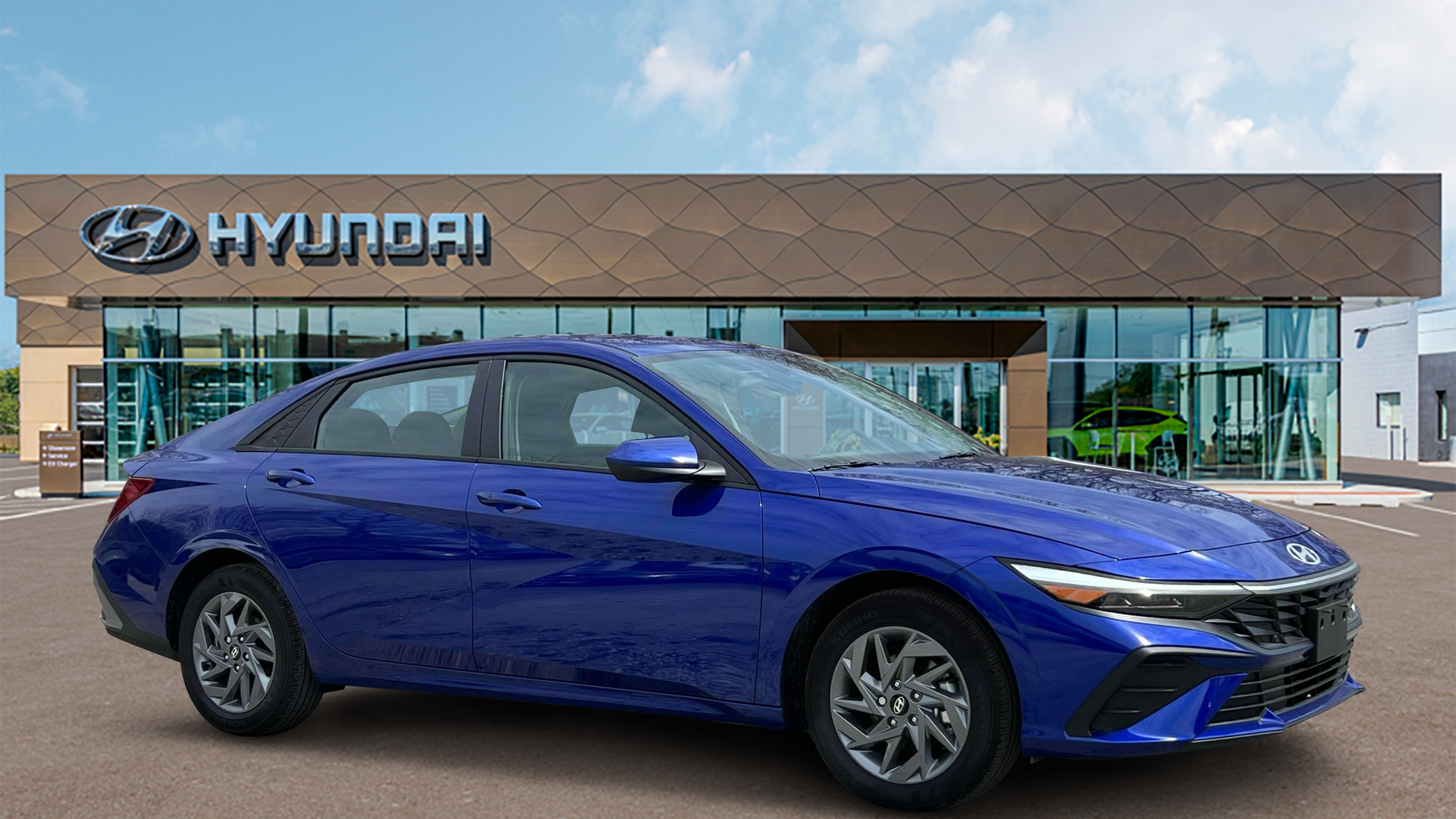 2025 Hyundai ELANTRA Hybrid Blue