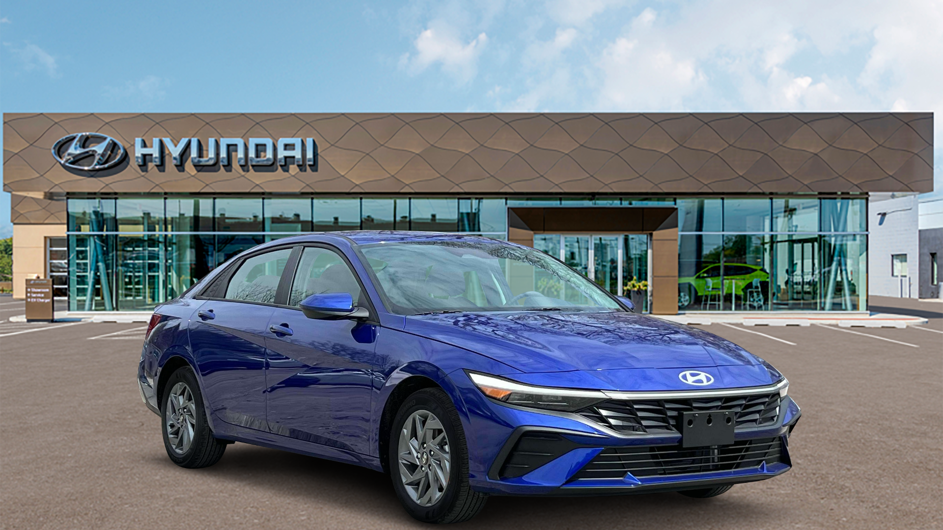 2025 Hyundai ELANTRA Hybrid Blue